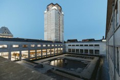 Boekentoren verlicht