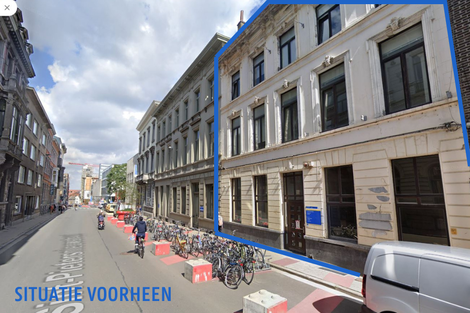 Studentencentrum situatie voorheen